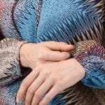 639A6455A-1 Bluzka jodełka kolorowa - Kobiecowo - internetowy butik z odzieżą damską