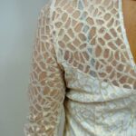 Kremowa sukienka - Kobiecowo - internetowy butik z odzieżą damską