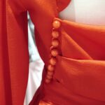 DSC00620-1-900x1347 Czerwona sukienka z perłowymi guzikami - Kobiecowo - internetowy butik z odzieżą damską