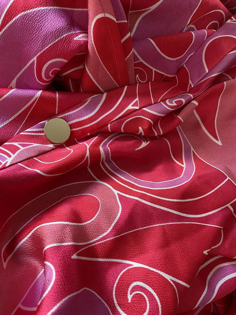 kobiecowo.pl Kopertowa spódnica ze złotym guzikiem - Kobiecowo - internetowy butik z odzieżą damską