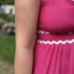 IMG_1090 Rozkloszowana sukienka na cienkich ramiączkach - Kobiecowo - internetowy butik z odzieżą damską