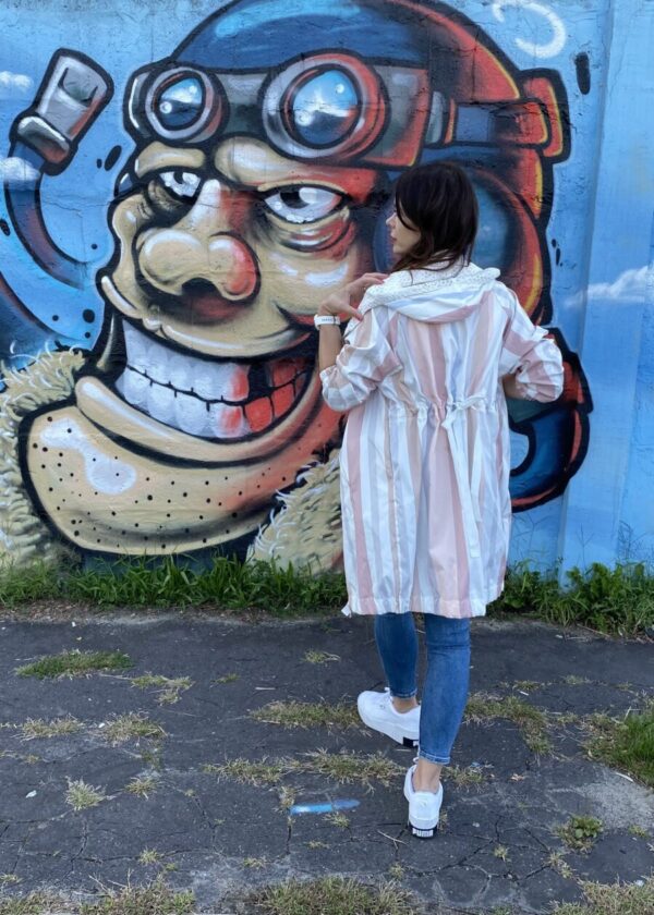 Pastelowy płaszcz - Kobiecowo - internetowy butik z odzieżą damską