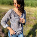 Popielata bluzka - Kobiecowo - internetowy butik z odzieżą damską