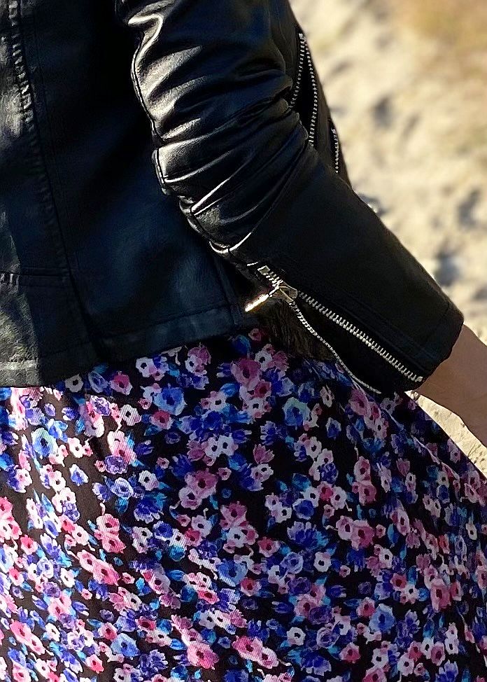 Czarna ramoneska - Kobiecowo - internetowy butik z odzieżą damską