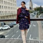 Bordowa zamszowa ramoneska - Kobiecowo - internetowy butik z odzieżą damską