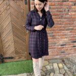 Sukienka w kratę - Kobiecowo - internetowy butik z odzieżą damską
