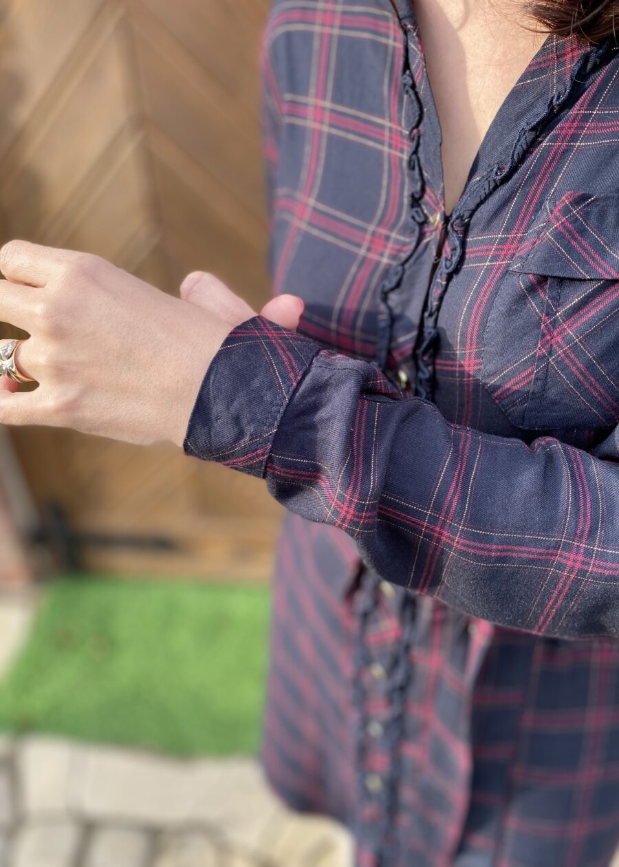 Sukienka w kratę - Kobiecowo - internetowy butik z odzieżą damską