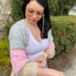 Sweter w pasy pastelowe - Kobiecowo - internetowy butik z odzieżą damską