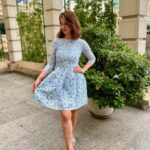 Koronkowa rozkloszowana sukienka - Kobiecowo - internetowy butik z odzieżą damską