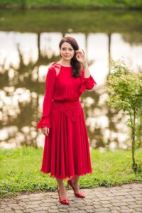 Małgorzata Tarnawska – w roli modelki - Kobiecowo - internetowy butik z odzieżą damską Małgorzata Tarnawska – w roli modelki - Kobiecowo - internetowy butik z odzieżą damską