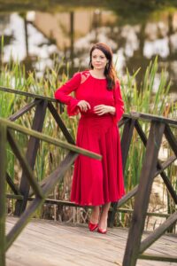 Małgorzata Tarnawska – w roli modelki - Kobiecowo - internetowy butik z odzieżą damską Małgorzata Tarnawska – w roli modelki - Kobiecowo - internetowy butik z odzieżą damską