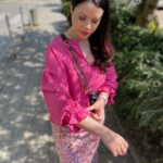 Wiązana spódnica w kwiatki - Kobiecowo - internetowy butik z odzieżą damską